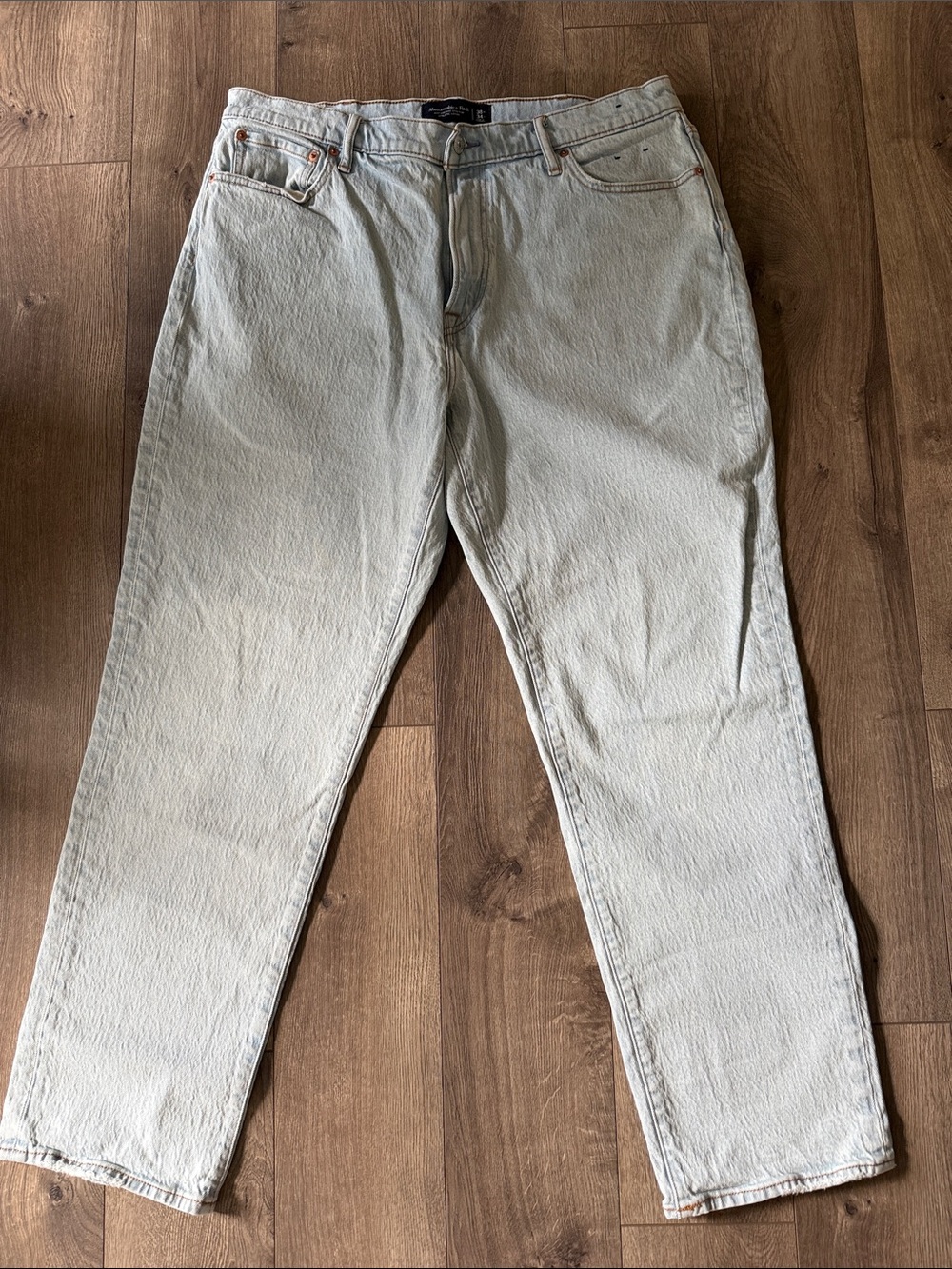 Abercrombie & Fitch light blue vintage stretch jeans